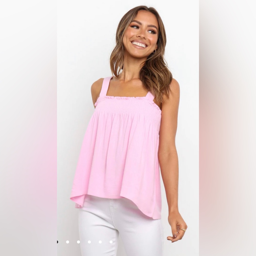 Petal and Pup “Gabby Top - Pink” Worn Once, Size 6
